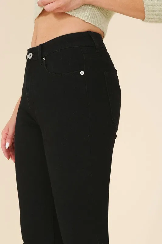 Classic Black Skinny Jeans