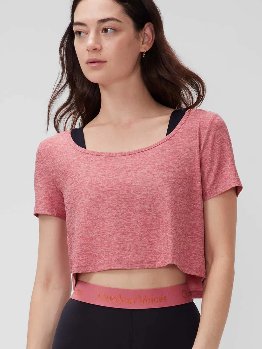 CloudKnit Crop Shortsleeve