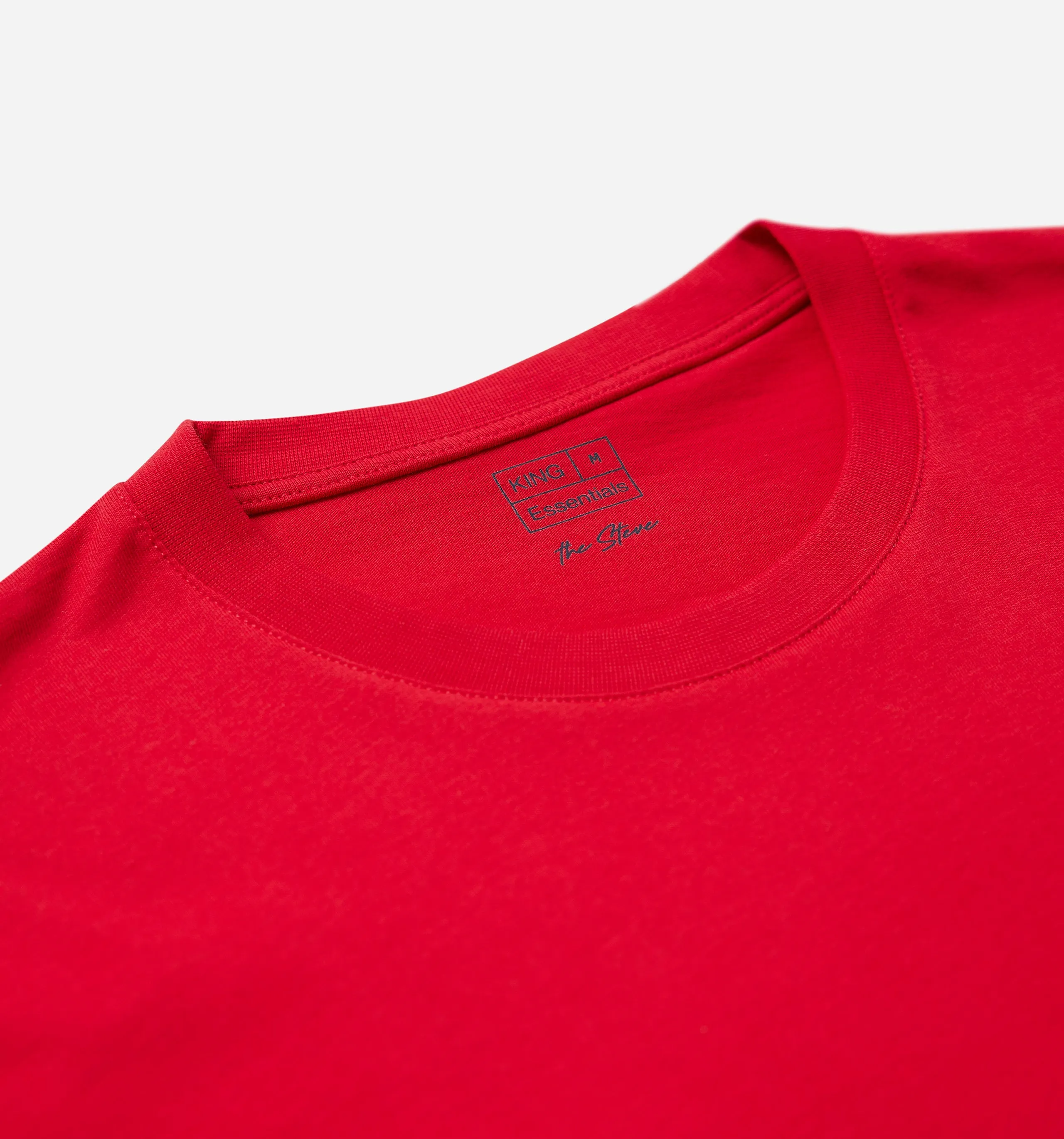 Essential Cotton T-shirt Red
