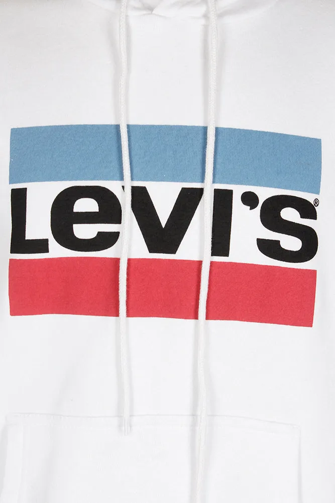 Levi's Men's Logo Graphic Front Pouch Pocket Pullover Hoodie