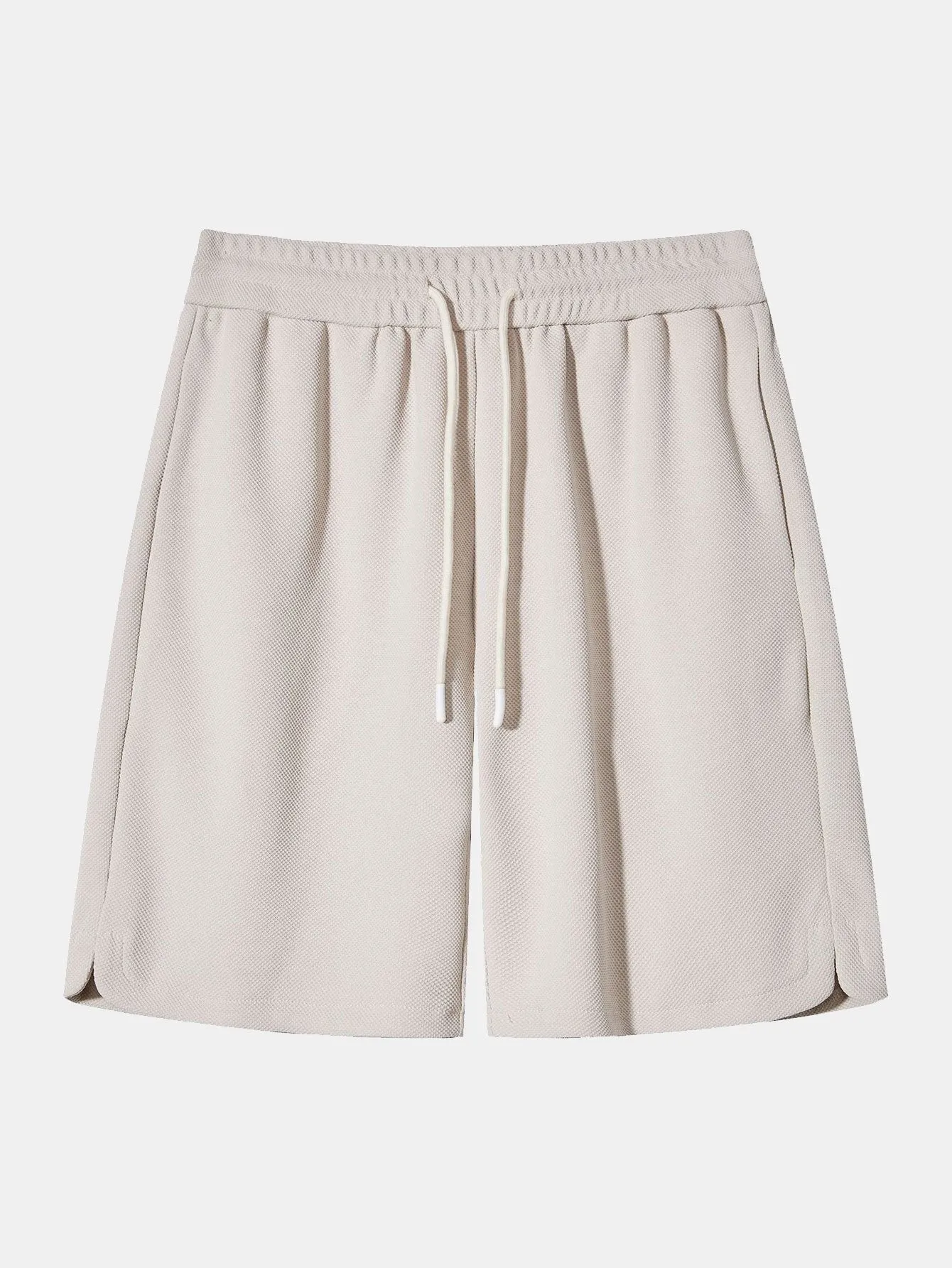 Relax Set - Loose Fit Tee & Waffle Shorts