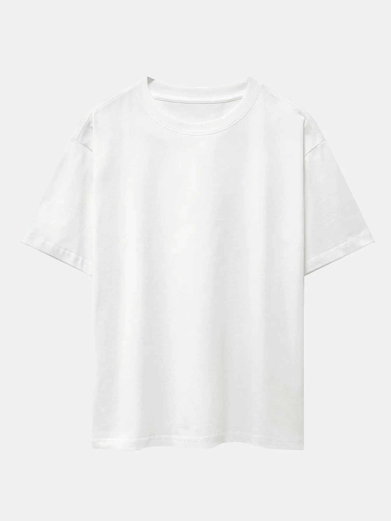 Relax Set - Loose Fit Tee & Waffle Shorts