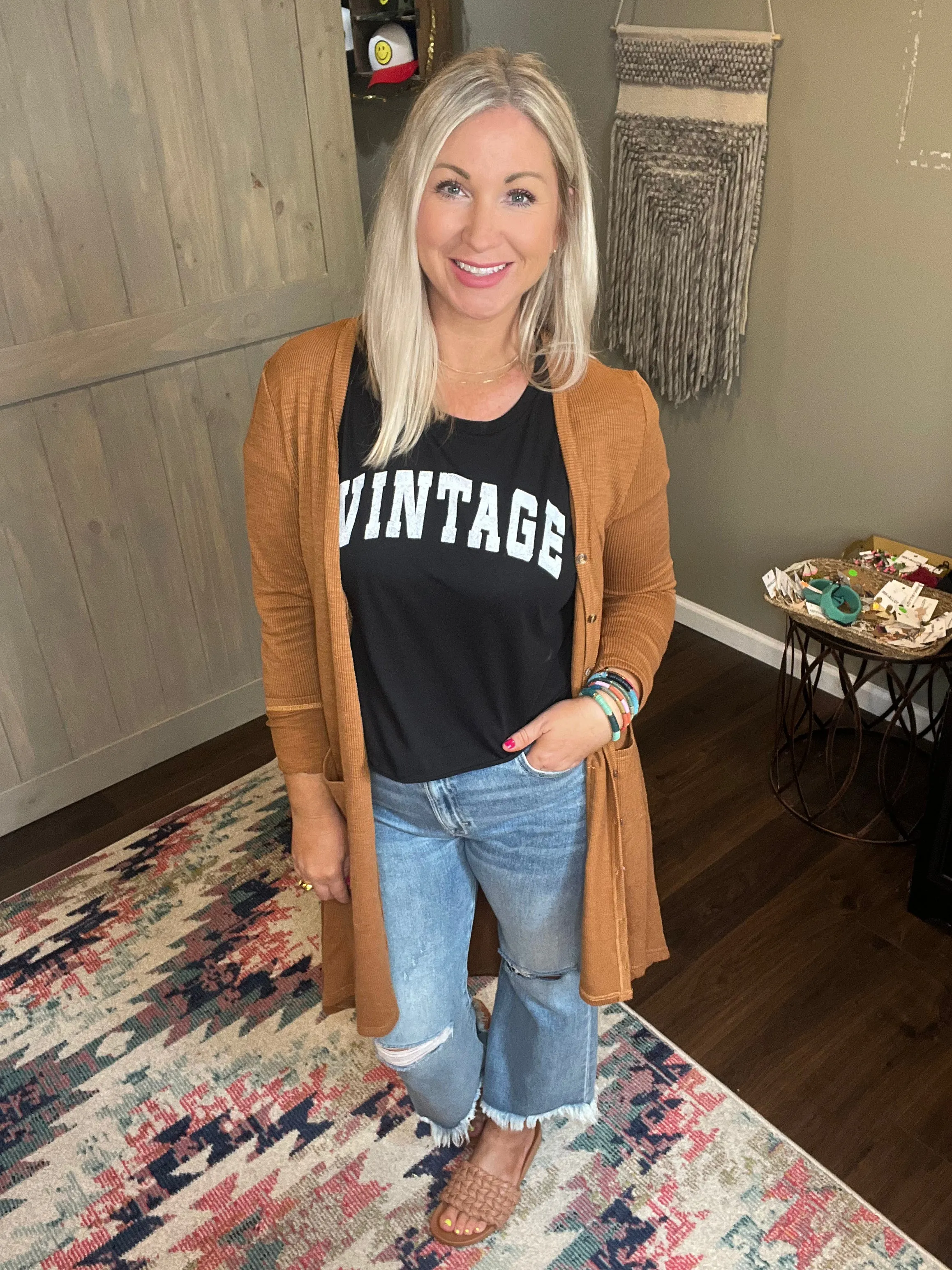 Vintage Cropped Tee
